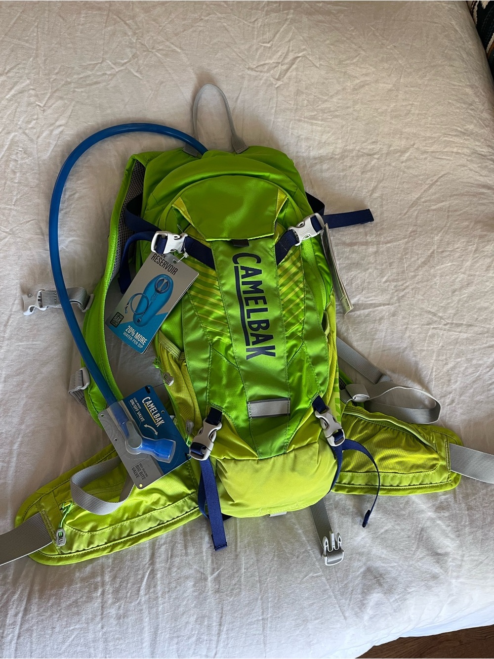 CamelBak backpack – Bright Lime Green, NWT